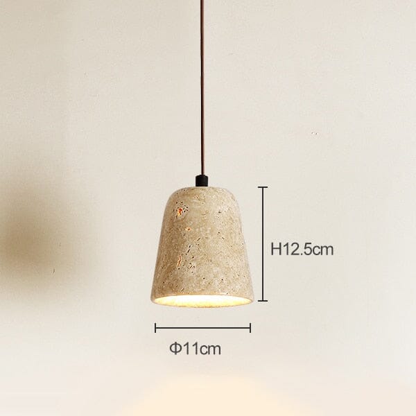 Solena Travertine Pendant Lights For Modern Interiors