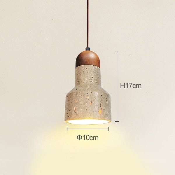 Solena Travertine Pendant Lights For Modern Interiors