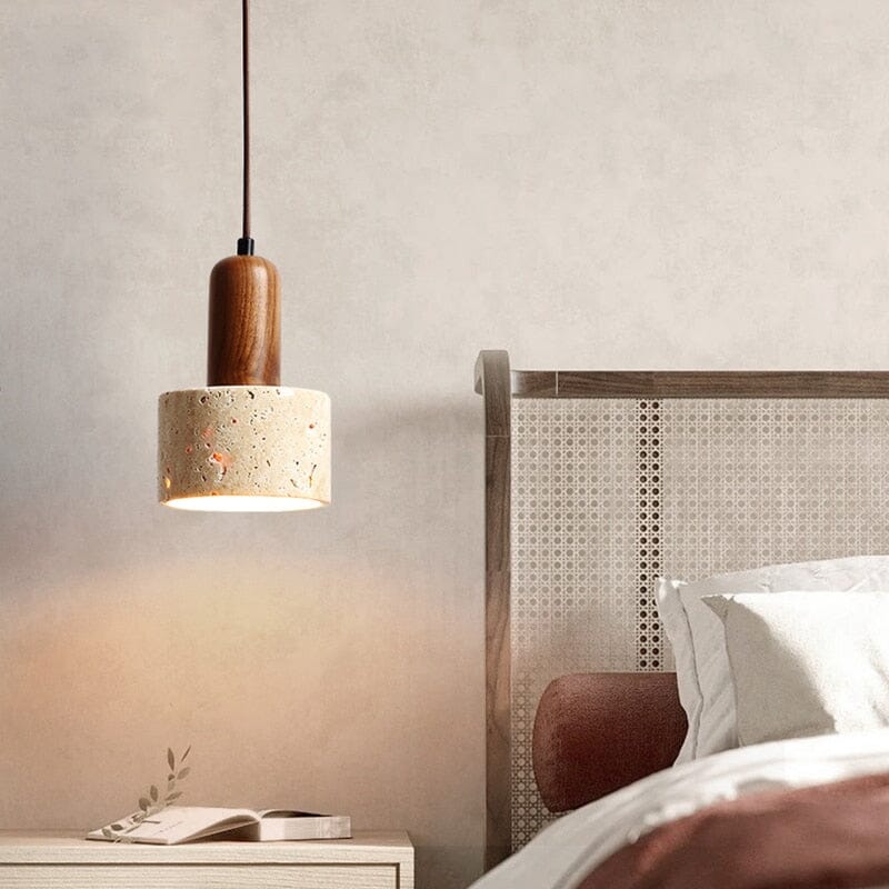 Solena Travertine Pendant Lights For Modern Interiors