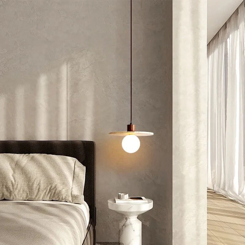Solena Travertine Pendant Lights For Modern Interiors