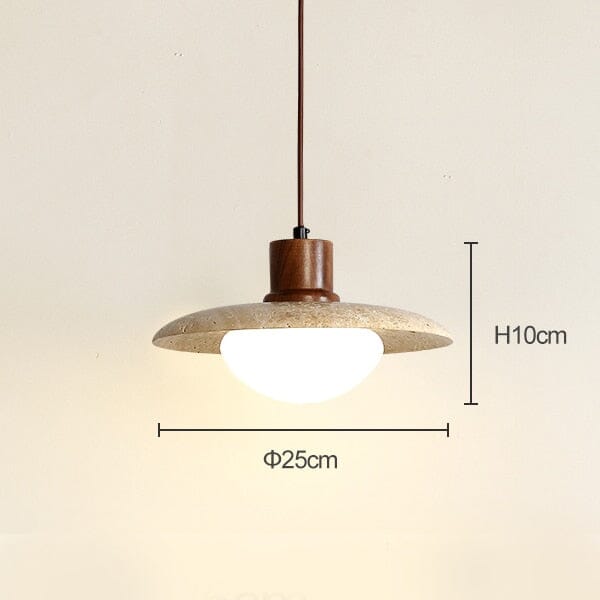 Solena Travertine Pendant Lights For Modern Interiors