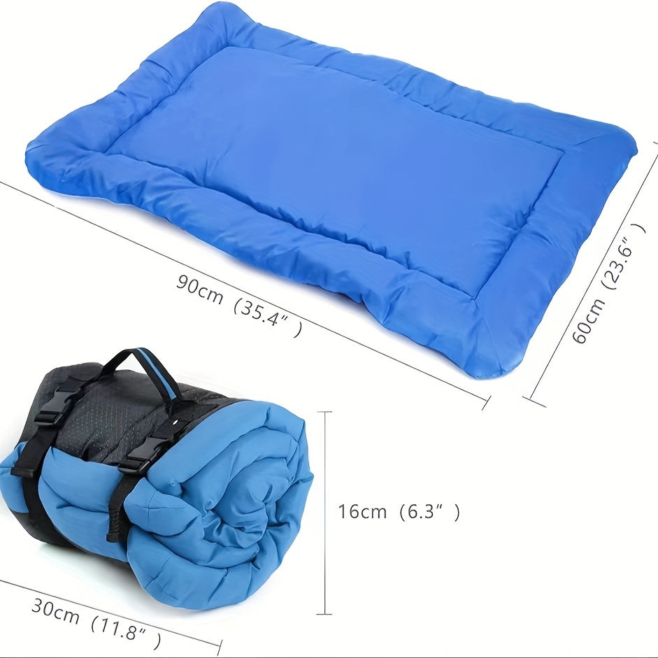 Alfombrilla plegable impermeable para perros, para comodidad en senderismo y viajes