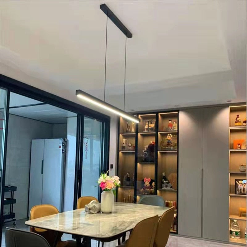 Nova Nordic Chandelier Dark Minimalist Modern Light