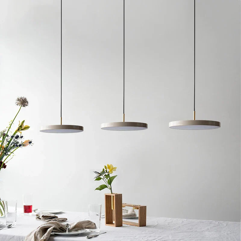 AsterLux UFO Metal LED Pendant Lamp for Modern Interiors