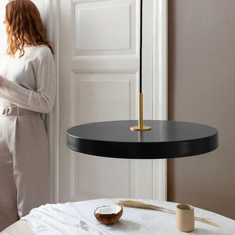 AsterLux UFO Metal LED Pendant Lamp for Modern Interiors
