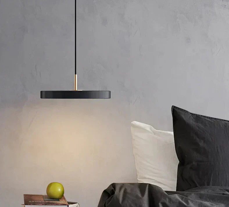 AsterLux UFO Metal LED Pendant Lamp for Modern Interiors