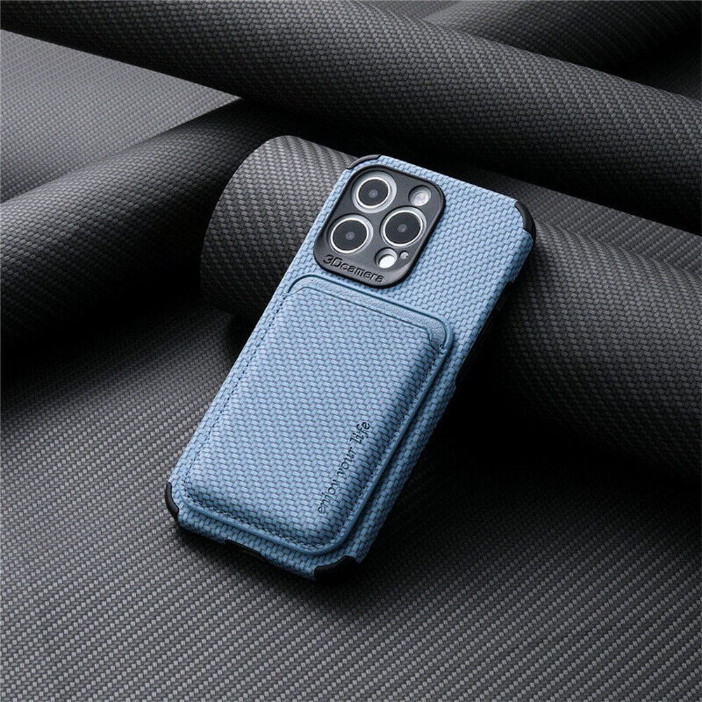AeroGuard Carbon Fiber Cover med Premium Overflade til iPhone 14 Pro og 13