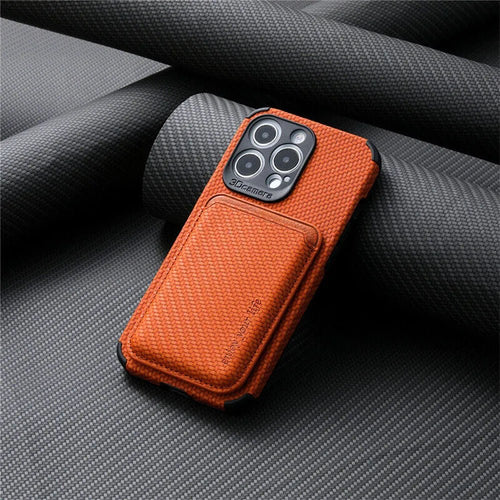 AeroGuard Szénszálas Tok Prémium Felülettel iPhone 14 Pro és 13-hoz