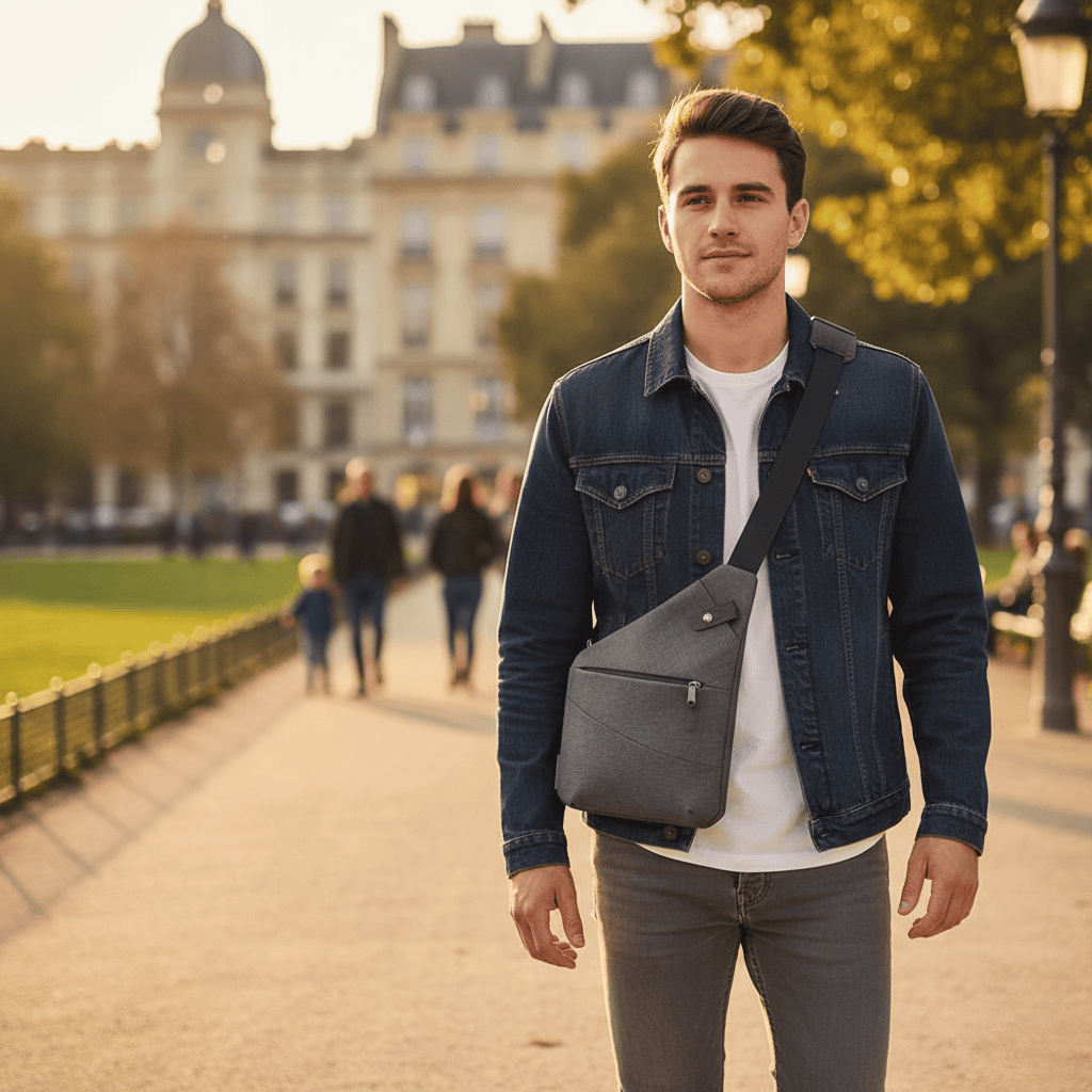 TrailGuard Lightweight Theft Proof Bag For Daily Comfort