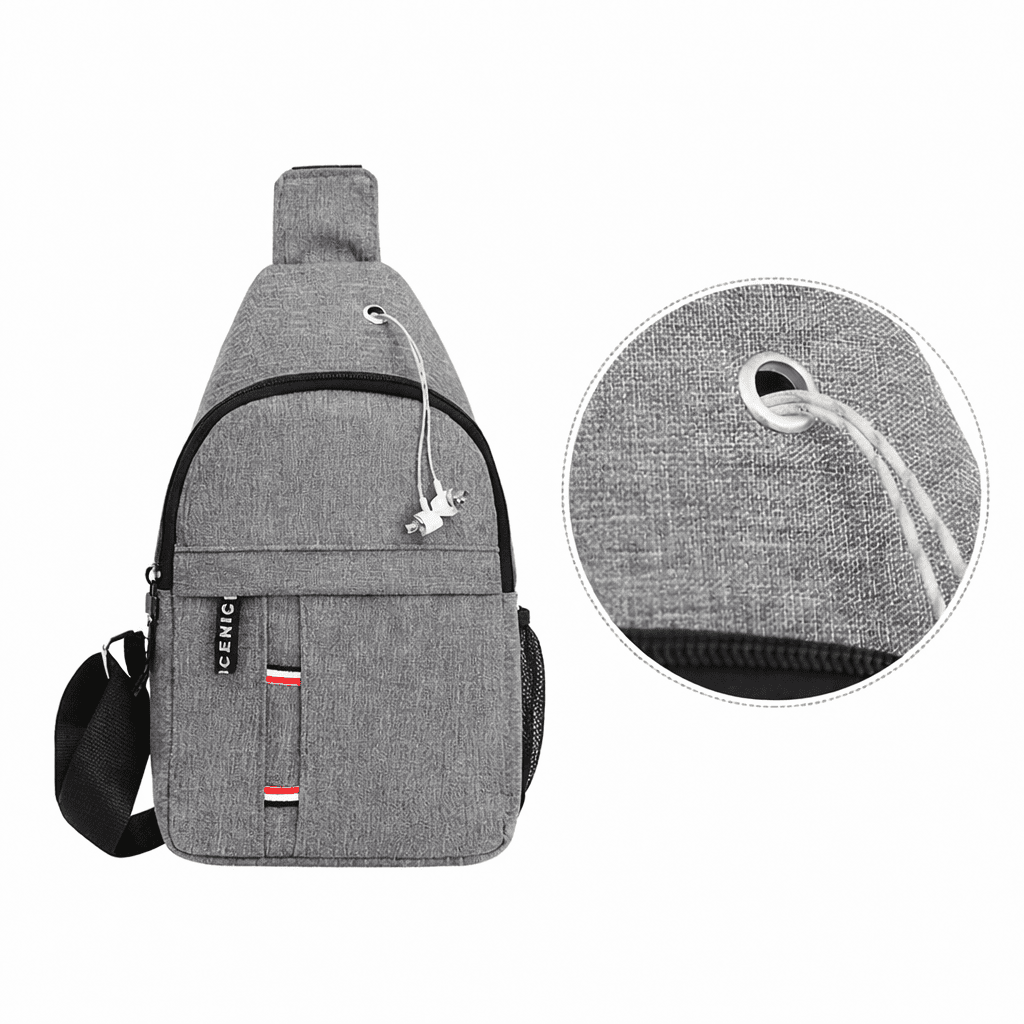 AeroCarry Waterproof Men's Waist Pack With Large Storage For Outdoor And Everyday Use