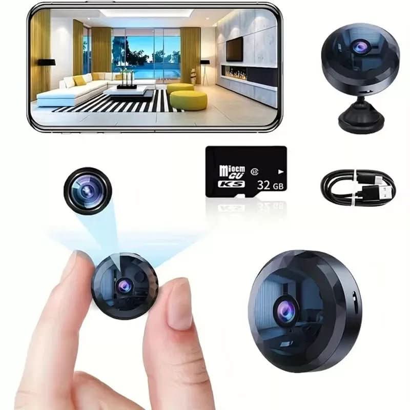NovaMini Magnetic WiFi Security Camera 1080P HD Night Vision And Motion Detector