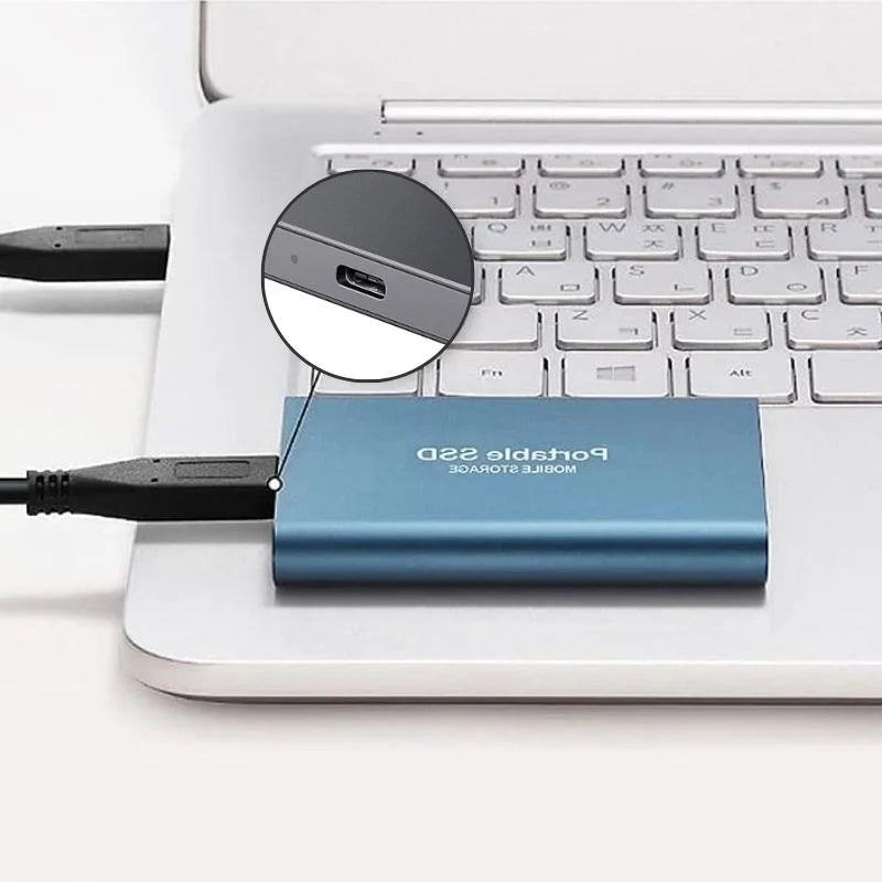 Externí SSD v hliníkovém pouzdře, 1TB až 30TB, rychlosti až 1050 MB za sekundu