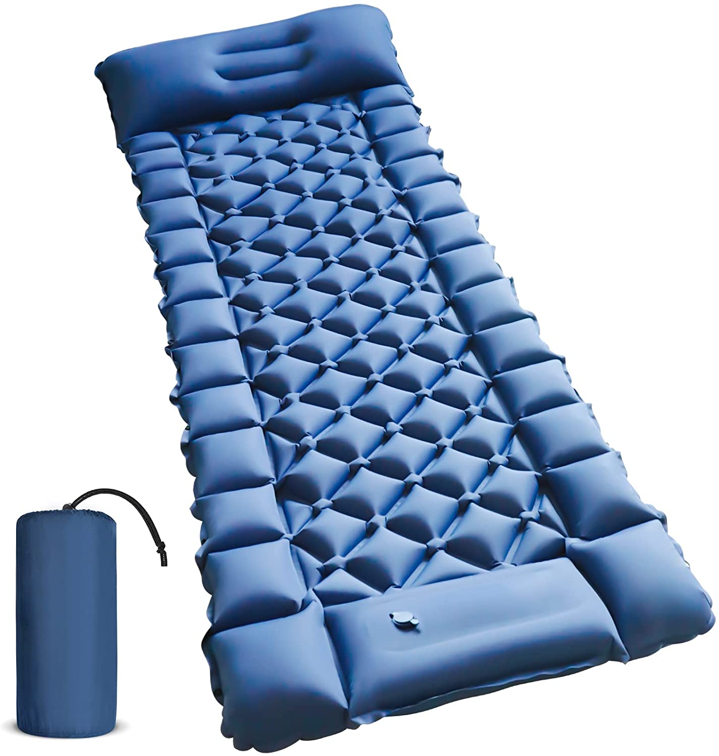 PeakTrail Ultraleichte Campingmatte mit schneller Aufblasfunktion, Wasserbeständigkeit und Langlebigkeit