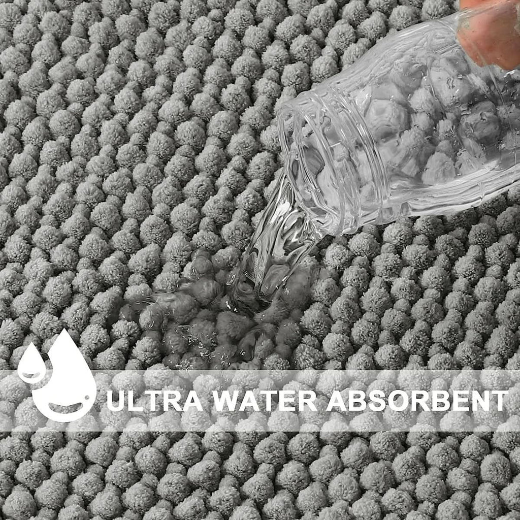 CozySoft Mikrofiber Badeværelsesmåtte for Komfort og Sikkerhed