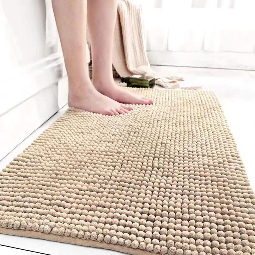 CozySoft Mikrofiber Badeværelsesmåtte for Komfort og Sikkerhed