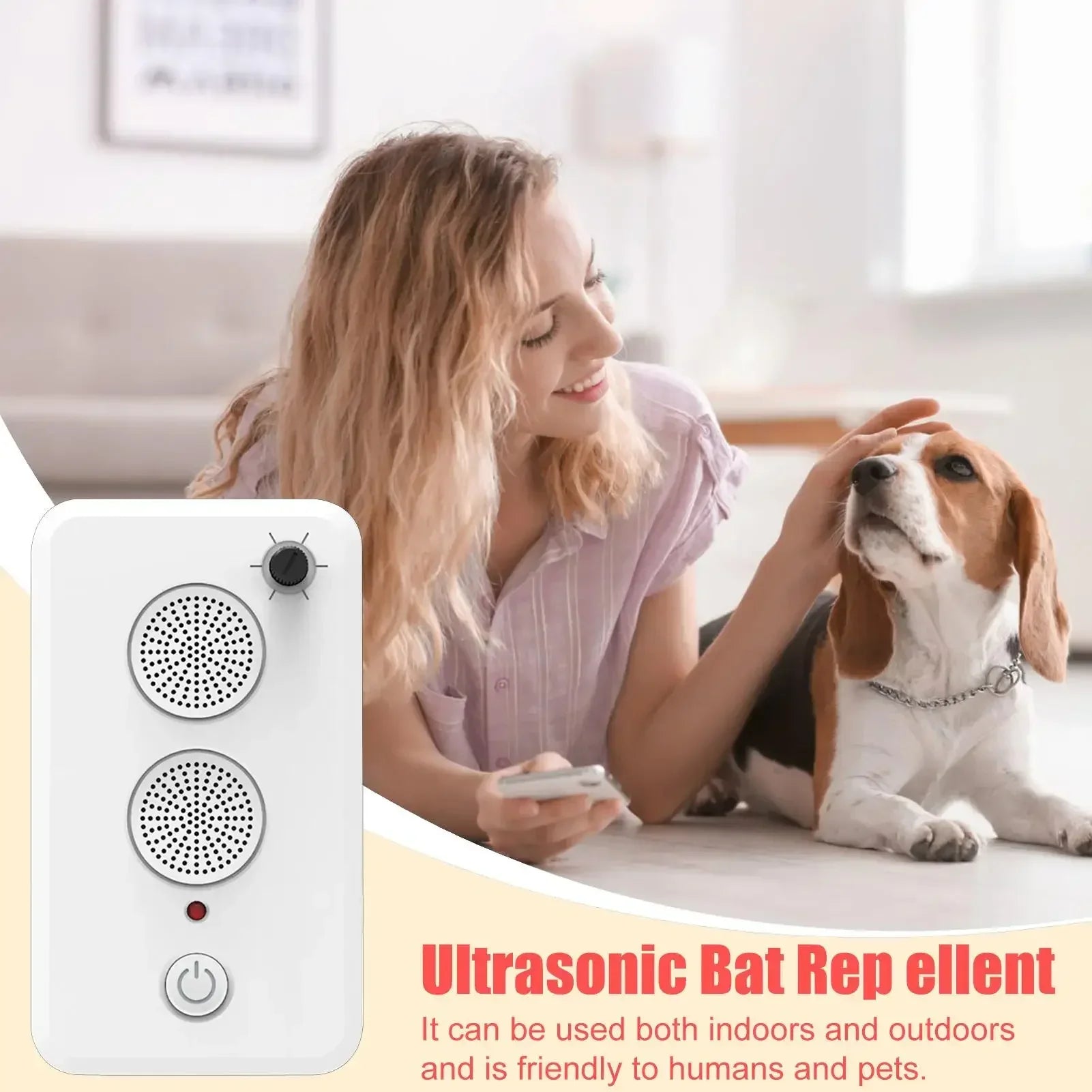Adjustable Ultrasonic Repeller for Wildlife