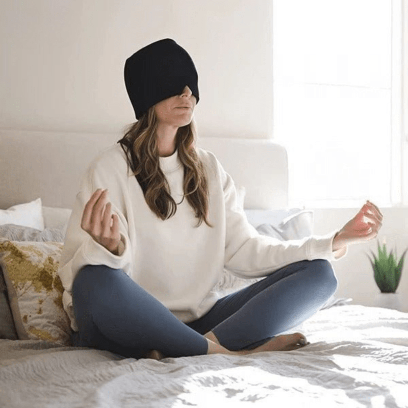 Maschera HeadEase per Emicrania e Mal di Testa con Terapia a Freddo e Caldo