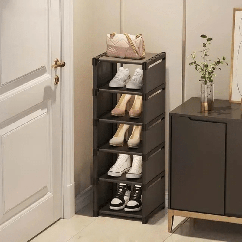 Corner Saver Stackable Shoe Rack For Small Spaces And Corners