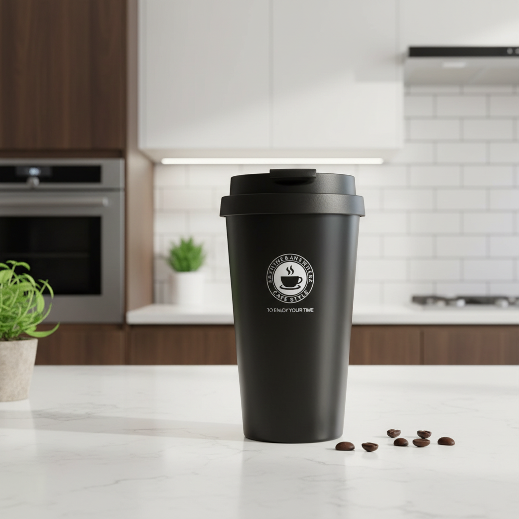 GlacierSip Insulated Stainless Steel Travel Mug 500 Ml Leak-Proof Double-Walled