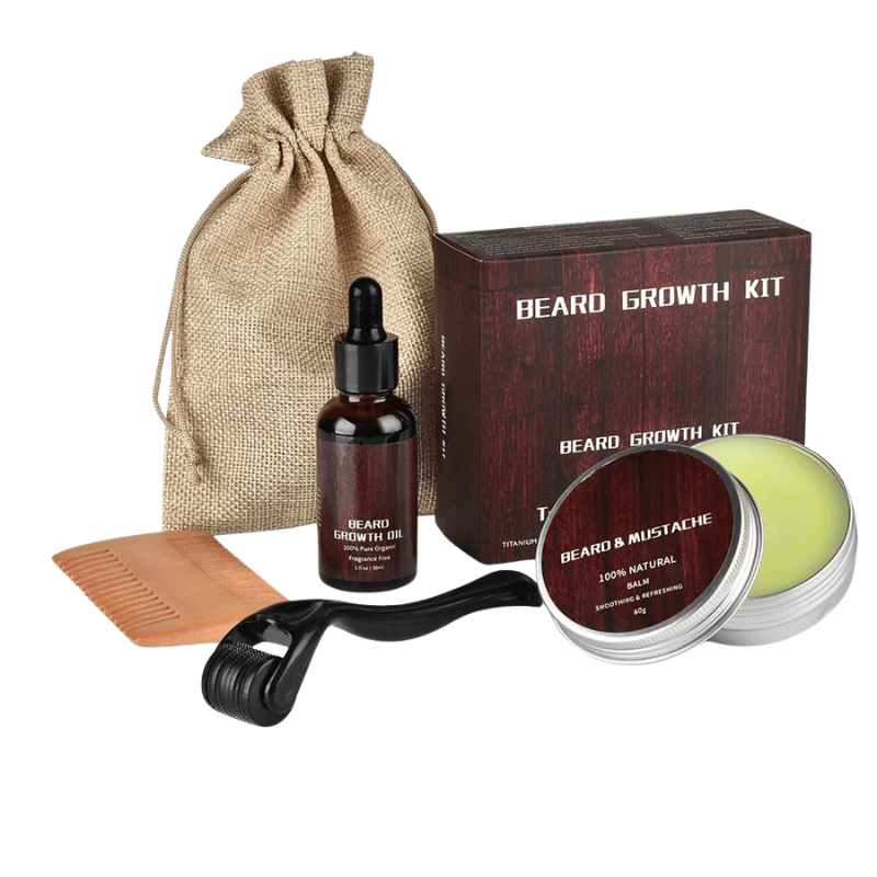 BeardBloom Growth Kit For A Healthy And Strong Beard