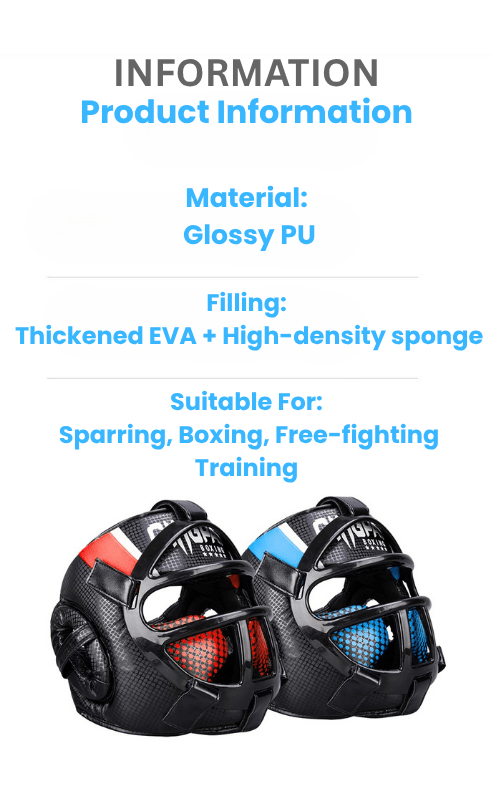 AeroGuard Casco Protettivo Premium con Maschera per Arti Marziali