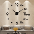 Orologio da Parete in Acrilico LumaDepth, Moderno ed Elegante per Qualsiasi Stanza