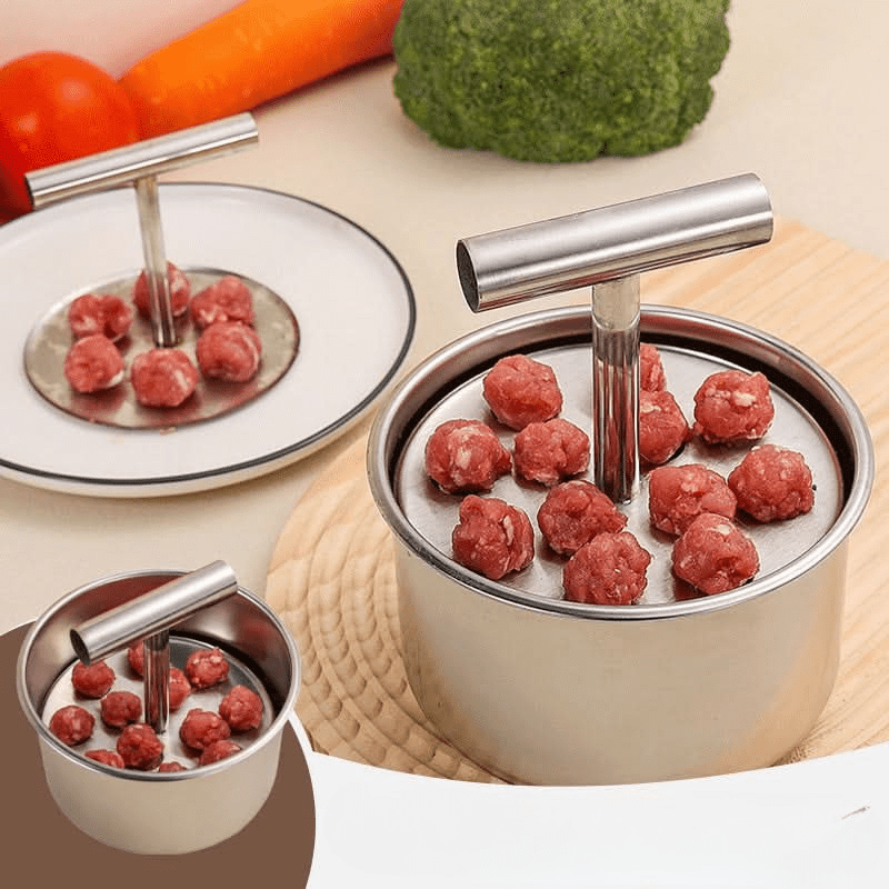 PrimeBall Stainless Steel Meatball Mould Uniform and Practical for Every Kitchen