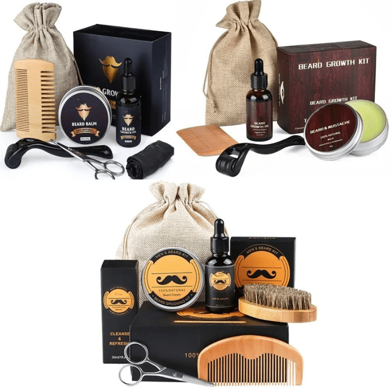 BeardBloom Growth Kit For A Healthy And Strong Beard