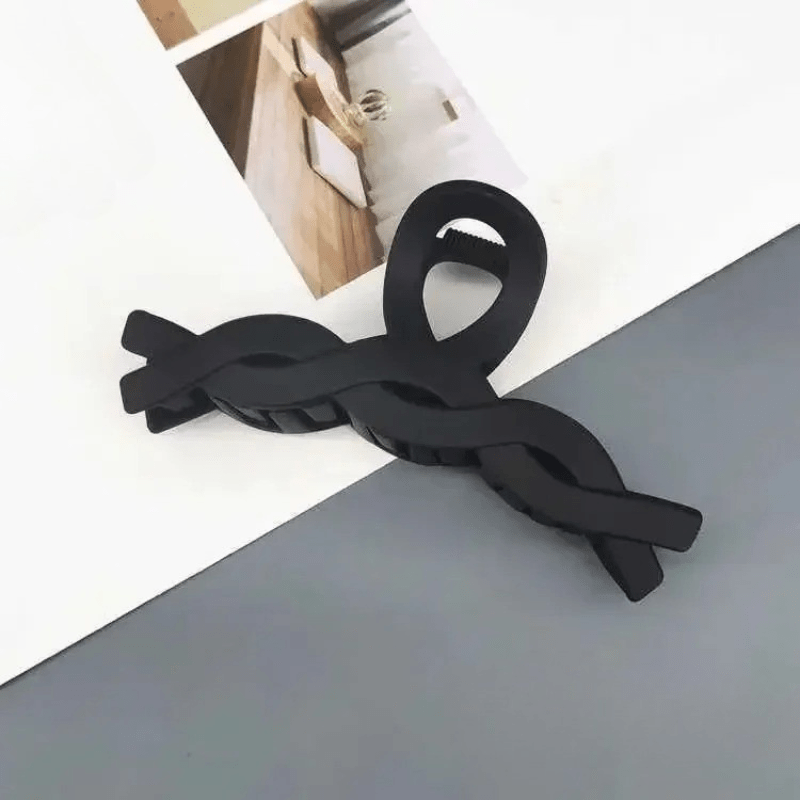 LuxeClip Elegant hårklemme med stærkt greb til alle hårtyper
