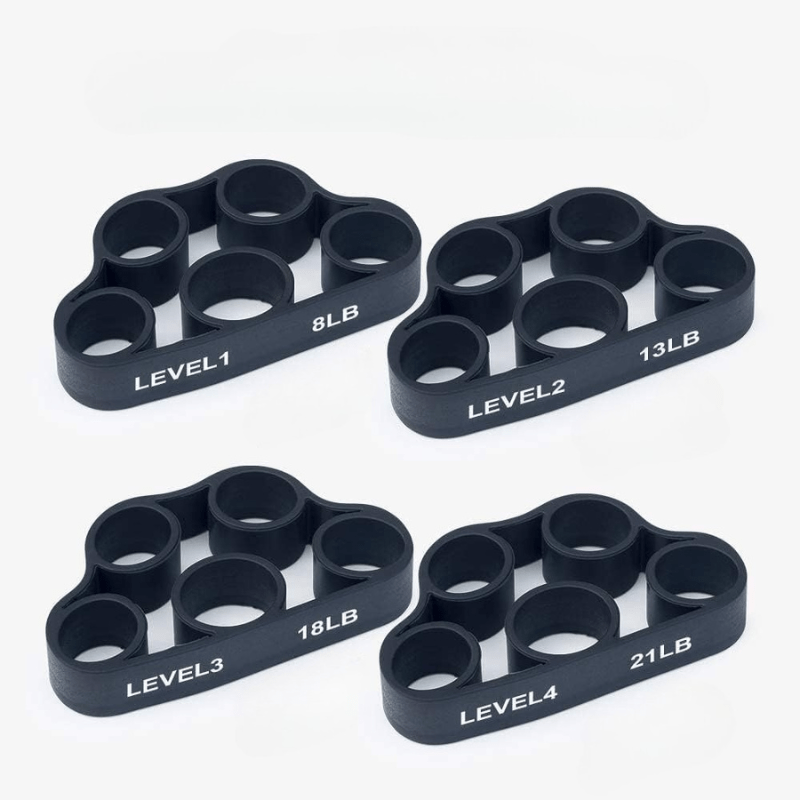 GripForge Set Of Four Hand Trainers For Targeted Finger And Forearm Strength