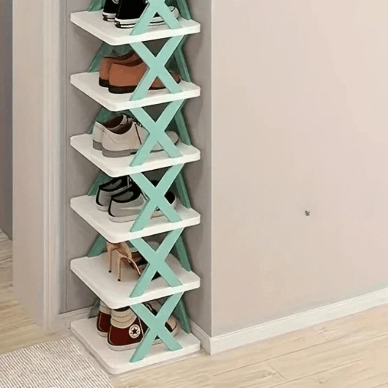 Space-Saving Shoe Organizer With Multi-Layer Storage For Bedroom And Hallway