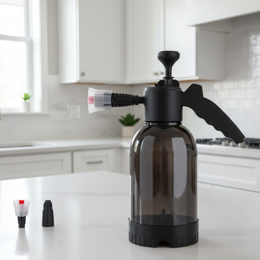 PureFlow 2L Foam Sprayer, Hand Pump for Versatile Cleaning
