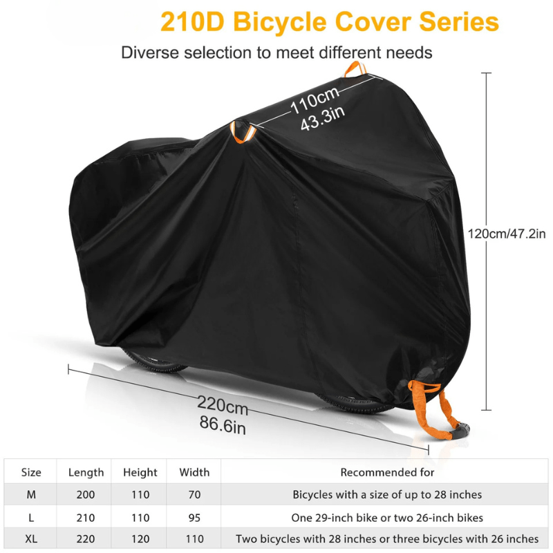 Copertura Impermeabile Trail Guard Pro per Bici con Protezione dal Vento
