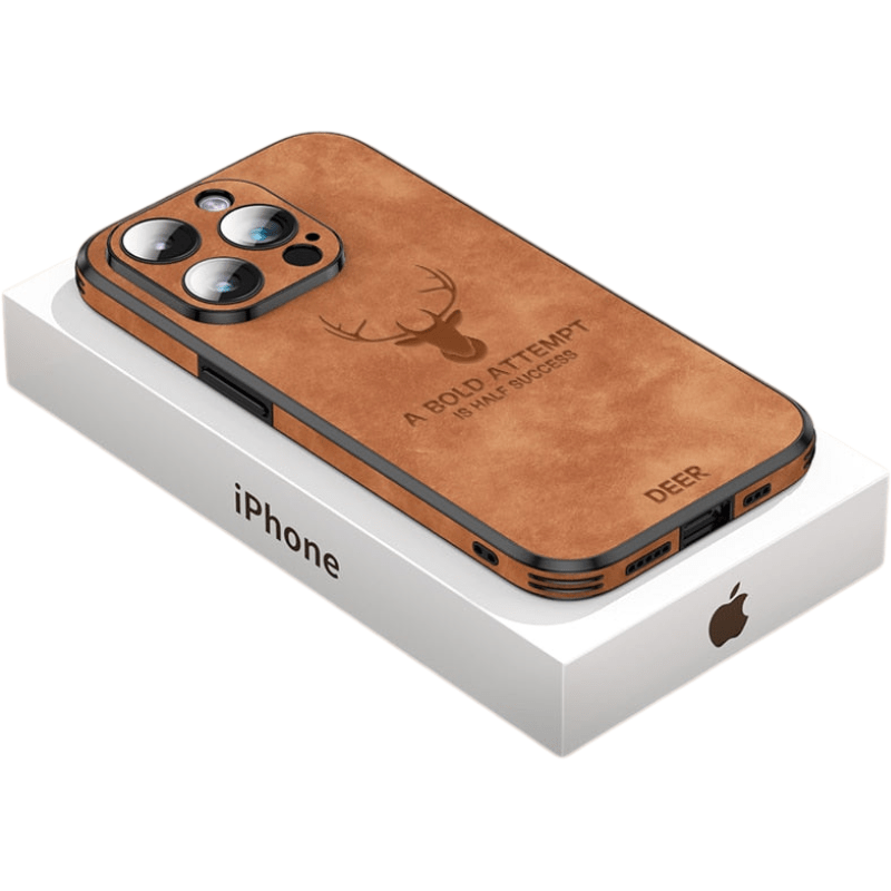 Leather iPhone Case With Shock Protection And Elegant Design From VelourGuard