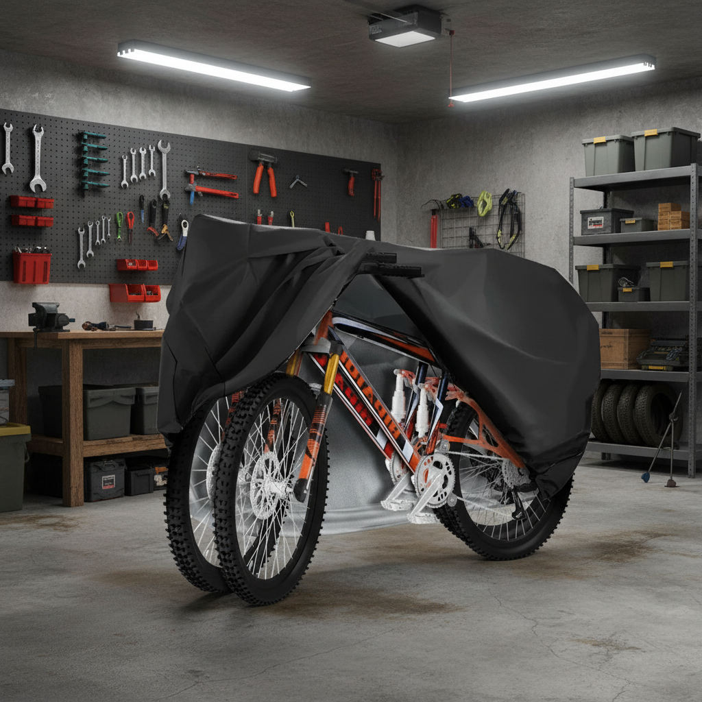Copertura Impermeabile Trail Guard Pro per Bici con Protezione dal Vento