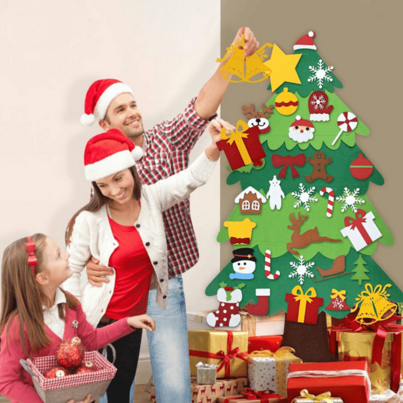 BrightTree tvořivý DIY vánoční stromek pro děti – učte se hravě a kreativně