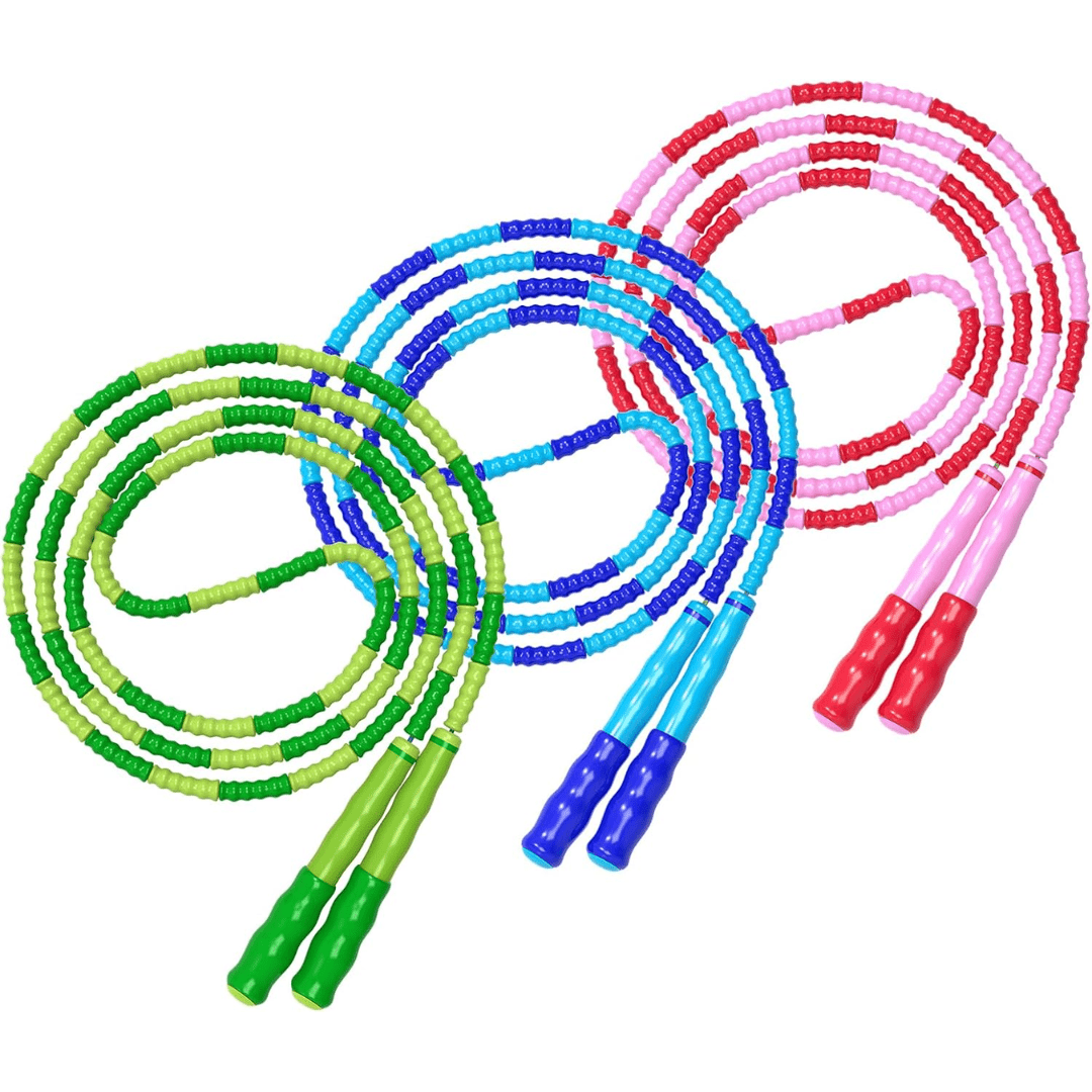 PulseRope Pro Adjustable Bead Skipping Rope for Cardio and Endurance Training