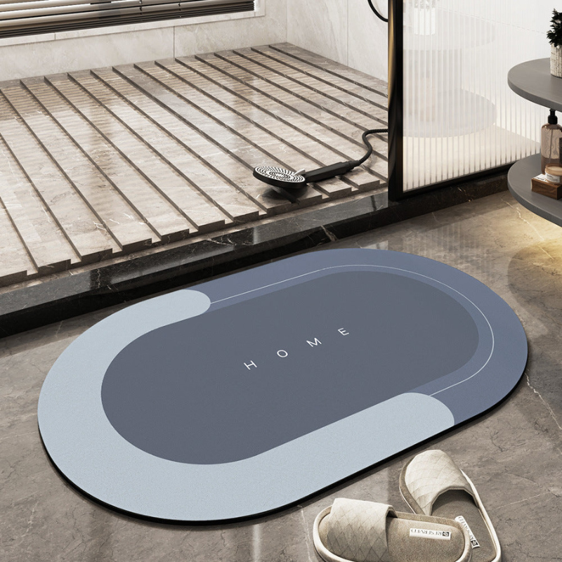 Non-Slip Absorbent Rug For Kitchen And Bath With Entry Runner
