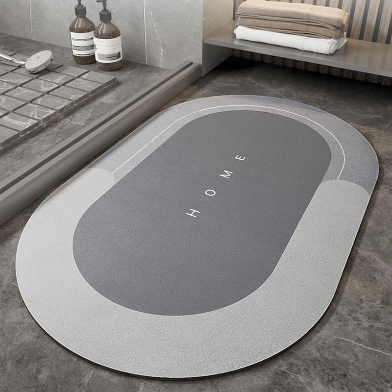 Non-Slip Absorbent Rug For Kitchen And Bath With Entry Runner