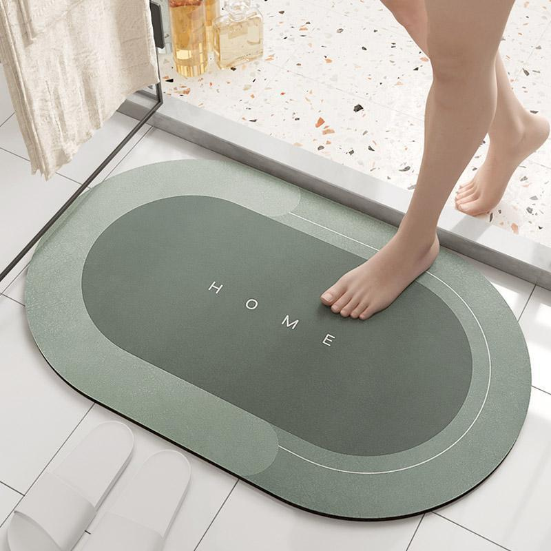 Non-Slip Absorbent Rug For Kitchen And Bath With Entry Runner