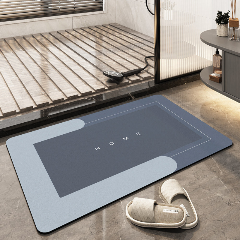 Non-Slip Absorbent Rug For Kitchen And Bath With Entry Runner