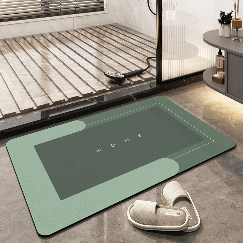 Non-Slip Absorbent Rug For Kitchen And Bath With Entry Runner