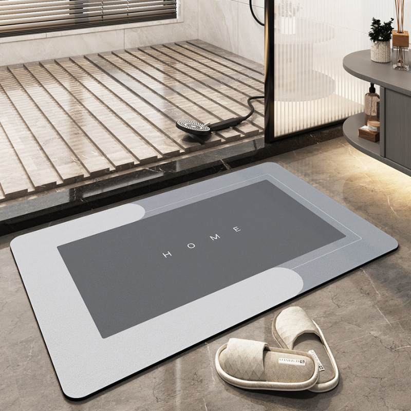 Non-Slip Absorbent Rug For Kitchen And Bath With Entry Runner