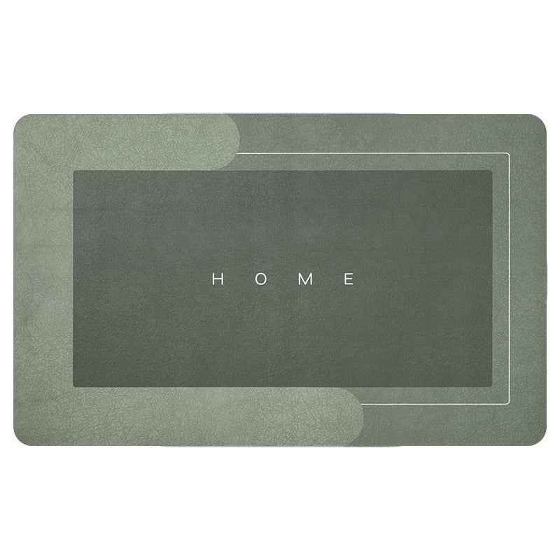 Non-Slip Absorbent Rug For Kitchen And Bath With Entry Runner