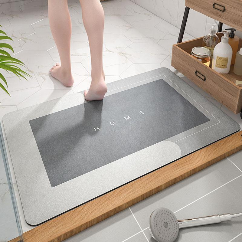 Non-Slip Absorbent Rug For Kitchen And Bath With Entry Runner