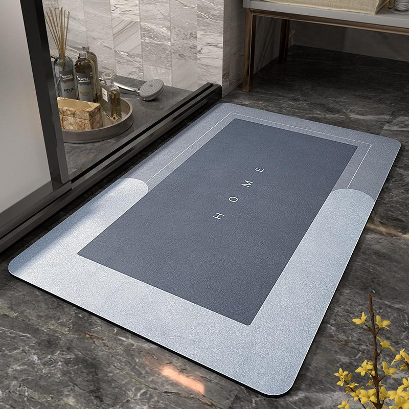 Non-Slip Absorbent Rug For Kitchen And Bath With Entry Runner