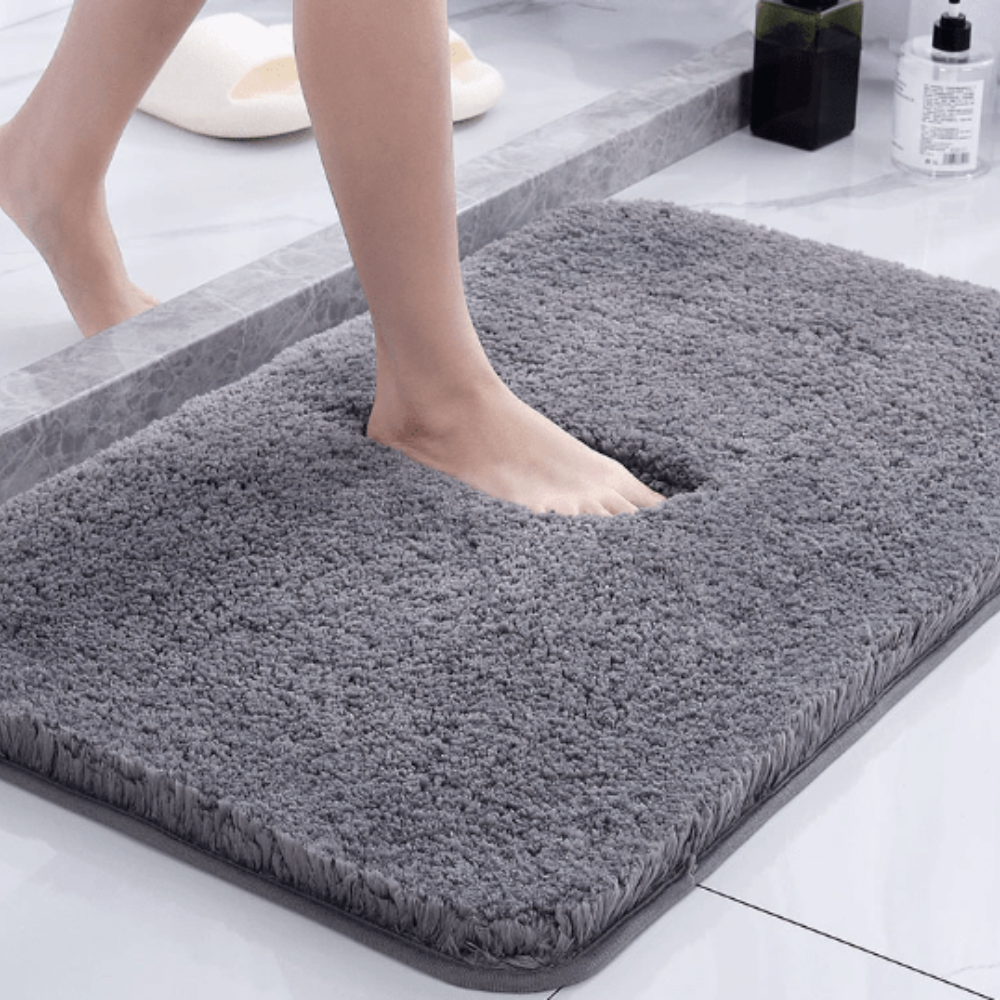 Tapete de Conforto de Luxo Super Macio para Casa de Banho
