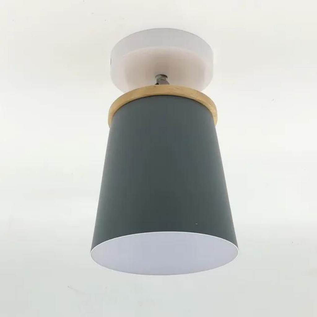 Stropní lampa AuroraGlow s teplým ambientním světlem pro moderní interiéry