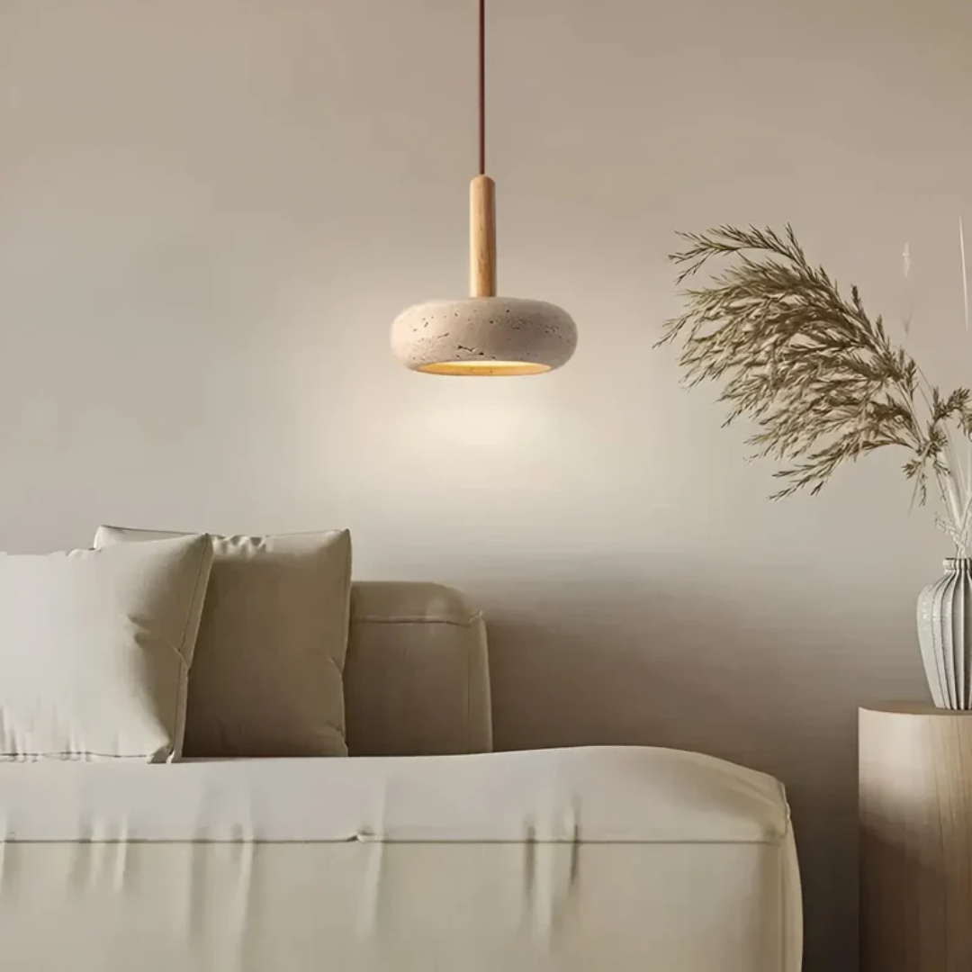 Závěsné svítidlo Yumeko s nastavitelným stropem LED v retro japonském stylu
