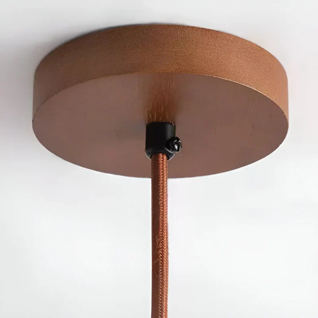 Závěsné svítidlo Yumeko s nastavitelným stropem LED v retro japonském stylu